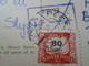 D187107  USA Miami Beach - Cancel Miami Florida  T.NY - Postage Due - Hungary  20+80 Fillér Porto Stamps  Pécs  1971 - Franqueo