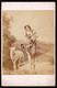 Vers 1874 PHOTO CDV GOUPIL - Le Petit Protégé - Bergère - Agneau - Photo De Tableau De Eug. Lejeune - Ancianas (antes De 1900)