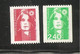 France, 2819a, 2823a, Neuf **, TTB, Roulettes Avec Numéro, Marianne De Briat - 1989-1996 Marianne Du Bicentenaire