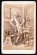 Vers 1874 PHOTO CDV GOUPIL ? SATYRE - La Médecine Ruinée - Chien - Rare ! - Anciennes (Av. 1900)