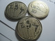 Delcampe - TEMPLATE LISTING ISRAEL  LOT OF  2  COIN 10 SHEQALIM HERTZEL  UNC   1984  COIN . - Andere - Azië