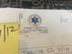 (1 E 26) Large Letter Posted REGISTERED From GREECE (during COVID-19 Pandemic) 2 Stamps (condition As Seen On Scan) - Covers & Documents