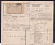 DDAA 764 --  Cachets De Gare De FORTUNE - Lettre De Voiture Griffe Linéaire LENDELEDE 1919 En Violet - Autres & Non Classés