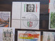 Delcampe - Dickes Steckbuch BRD 1990er Jahre - Euro Zeit Fast Alles Sauber Gestempelt /etl. Vollstempel Und Auch Paare / Randstücke - Collections (with Albums)