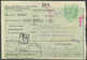 Italy Occupation Of Slovenia - Ljubljana 1941 ☀ Post Office Check/deposit Slip - German Occ.: Lubiana