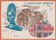 FRANCE - POCHETTE DE TIMBRES DEBUT DES ANNEES 60 - TIMBRES NON VERIFIES PLUTOT POUR LA JOLIE PRESENTATION - Lettres & Documents