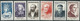 BEL ENSEMBLE DE 6 TIMBRES COMMEMORATIFS NEUFS SANS CHARNIERE : " CELEBRITES DU XIII AU XXème Siècle- 1954 - Unused Stamps