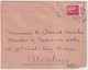 1935 - BANDE PUB "PETROLE HAHN" Sur PAIX Sur ENVELOPPE De TOURNUS (SAONE ET LOIRE) Avec OBLITERATION DAGUIN ! - Briefe U. Dokumente