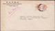 1949. HONGKONG. GEORG VI. 2 Ex $ ONE DOLLAR (one Defect) On AIR MAIL Cover To USA. Cancelled... (Michel  156) - JF427060 - Briefe U. Dokumente