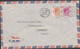 1951. HONGKONG. GEORG VI. ONE DOLLAR + 50 C On AIR MAIL Cover To Denmark. Cancelled HONG KO... (Michel  156+) - JF427063 - Brieven En Documenten