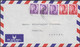 1966. HONG KONG Elizabeth 2 Ex 50 C + 3 Ex 10 C On AIR MAIL Cover To Bromolla, Sweden Cancel... (Michel 203+) - JF427074 - Lettres & Documents