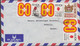 1971. HONG KONG. 3 Ex 10 C Scouts + $ 1 COAT OF ARMS  On AIR MAIL Cover To Bromolla, Sweden ... (Michel 255+) - JF427102 - Briefe U. Dokumente