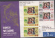1972. HONG KONG. SILVER WEDDING On FDC To Sweden Cancelled DAY OF ISSUE 20 NO 72.  (Michel 264-265) - JF427131 - Storia Postale