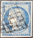 Cérès N° 4 (Variété, Petit Points) Avec Oblitération Grille De 1849  TB - 1849-1850 Cérès