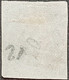 Cérès N° 4 (Variété, Petit Points) Avec Oblitération Grille De 1849  TB - 1849-1850 Cérès