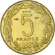 Monnaie, Cameroun, 5 Francs, 1958, Paris, ESSAI, FDC, Aluminum-Bronze, KM:E7 - Cameroon