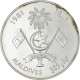 Monnaie, MALDIVE ISLANDS, 100 Rufiyaa, 1981, FDC, Argent, KM:64 - Maldive