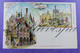 Bruxelles. Litho  3  X Cpa - Other & Unclassified