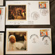 Delcampe - ⭐ Collector !!! FRANCE Lot 10 FDC Clovis Gaulle Visite Pape Jean-Paul II 1996 REIMS 1er Jour - Collection Timbre Poste ⭐ - 1990-1999