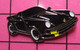 411f Pin's Pins / Beau Et Rare / THEME : AUTOMOBILES / PORSCHE 911 DECAPOTABLE NOIRE Par EDITIONS ATLAS - Porsche