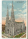 CPA, USA. N°34315 .St. Patricks Cathedral , New-York City - Églises