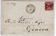 1867 Ufficio Di Tunisi - Piego Per Genova (numerale 235) - Unclassified