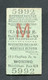 Ticket De Train 1945 "Southtern Railway" 3e Cl - Clapham To Woking (Londres) Angleterre - Europe