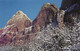 ZION NATIONAL PARK - SPRINGDALE - MOUNTAIN OF THE SUN FROM THE SCENIC DRIVE - Zion