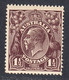 Australia 1924 Mint Mounted, Wmk 5, Black-brown, Sc# ,SG 58 - Nuovi