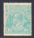 Australia 1918-23 Mint No Hinge, Wmk 5, Pale Blue, See Notes, Sc# ,SG 66 - Mint Stamps