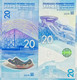 China 2021,There Are Two Commemorative Banknotes For The 2021 Beijing Winter Olympic Games, Which Are Very Exquisite - Other - Asia