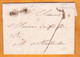 1759 - Marque Postale DE LIMOUX  (23 X 4 Mm) Sur Lettre Pliée Avec Correspondance Vers MONTAUBAN - 1701-1800: Precursors XVIII