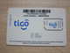 Tigo GSM SIM Card, Fixed Chip - Tchad
