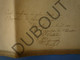 Delcampe - MERCHTEM Manuscriptkaart 1840  (V600) - Cartes Topographiques