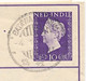 Nederlands Indië - 1949 - 10c Wilhelmina, Postblad G6 Van Batavia Naar Bandoeng - Nederlands-Indië