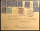 Martinique Lettre De 1895 De St Pierre Tarif Local à 15c Avec De Multiples Petites Valeurs ! R - Lettres & Documents