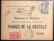 Martinique Lettre 1914 Tarif 35c Metropole Recommandée N°65 & 68 Pour Paris + Rare Griffe "après Le Départ" TTB - Storia Postale