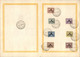 VATICANO - Posta Ordinaria - Sede Vacante Serie Completa (61/67) Su Cartoncino Delle Poste Vaticane Con Annullo FDC - Zonder Classificatie