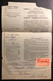 Martinique Avis Commandement Tarif à 1c !! RRR 1939 N°133 Obl De "Sainte Luce" Pour Fort De France Avec Censure RRR - Covers & Documents