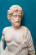 Statue D'HYPPOCRATE En Alabastre Oxylée Fait à La Main - Altri & Non Classificati