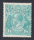 Australia 1926-30 Mint Mounted, Pale Greenish Blue, Wmk 7, Sc# ,SG 93 - Nuevos