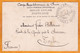 1903 - CP En FM De Ceylan (Corps Expéditionnaire De Chine) Vers Toulon - Marine Nationale - Service à La Mer - Lettres & Documents