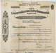 India 1929 Certificate Of Stock ₤10,000  - Calcutta Electric Supply Corporation Perforated Embossed  (**) Inde Indien - Electricidad & Gas