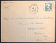 Martinique Lettre 1953 Timbre Marianne De Gandon De France 6 FR Vert  Non Taxée Pour Bedford USA - Covers & Documents