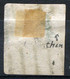 ARGENTINA 1862-63 - Mi.6 (Yv.6)  10c Used (small Thin) - Oblitérés