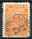 BULGARIA 1893 Pelure Paper Perf.11.5 - Yv.Taxe 10 (Mi.Porto 10, Sc.J12) Used (VF) - Strafport