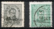 PORTUGAL Provisorio 1892 Perf.11.5 - Yv.78-79 (Mi.78-79, Sc.79-80) Perfect (VF) - Usado