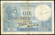 FRANCE - 10 Fr Minerve 26.7.1926 - 10 F 1916-1942 ''Minerve''