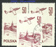 Error Pair  POLAND / POLSKA 1978 -- Color Change Error - Errors & Oddities