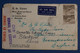 AL8  AUSTRALIA  BELLE LETTRE  CENSUREE 1941 PAR AVION  REDISTRIBUEE POUR BLACKPOOL U.K ++AFFRANCH. INTERESSANT - Storia Postale